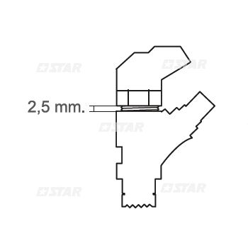 ADAPTER INJ/CR/BH